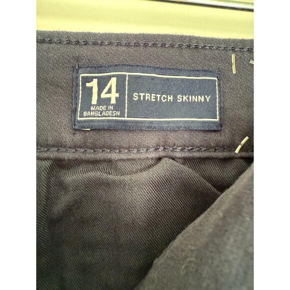 NWT GAP WOMEN NAVY STRETCH SKINNY PANT Chinos SIZE 14 Business Casual - Picture 5 of 16